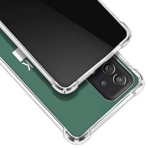 NFL New York Jets Green Performance Series Galaxy A52 5G Clear Case